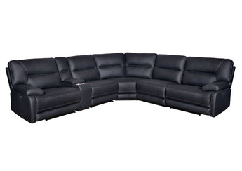 Bentleigh 5 Seater Modular Corner Electric Recliner