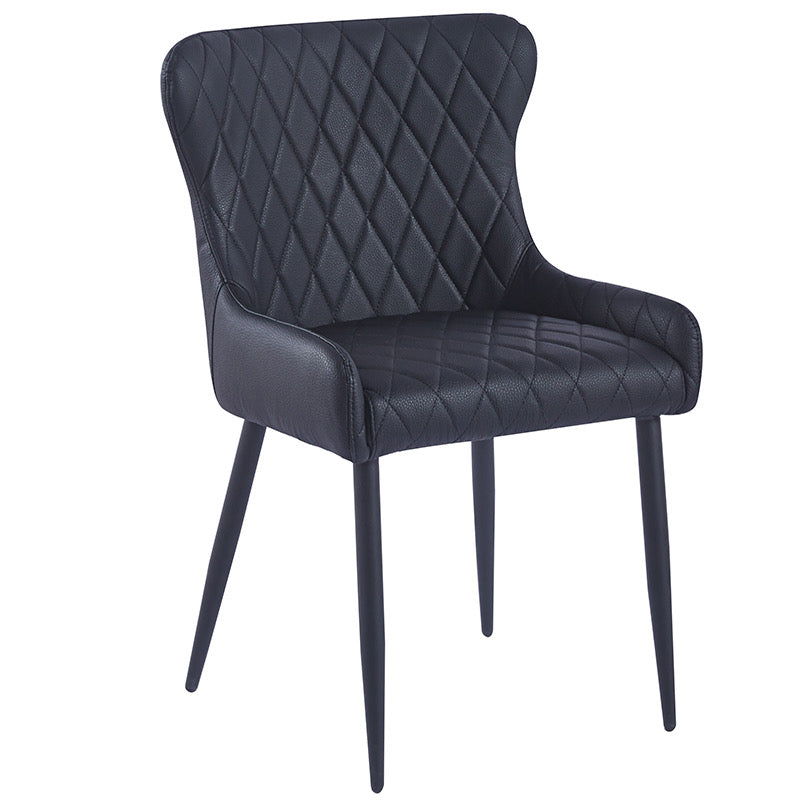 TD588 Black Pu Leather Chair