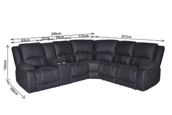 Capital Modular Five Seater Electric Recliner