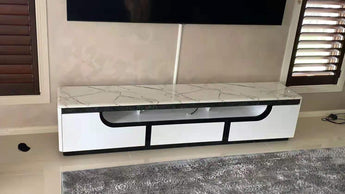 Tiffany Marble TV Unit