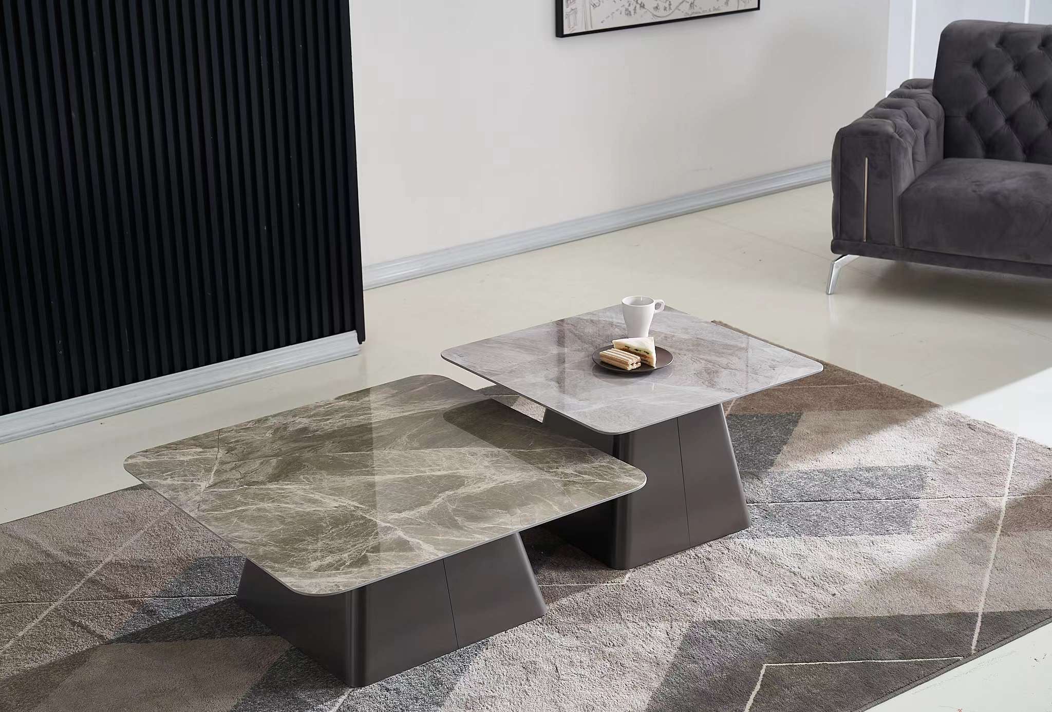 803 Grey Sintered Stone Coffee Table