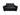 Lv399 Pu Leather 2 Seater Black Sofa Bed