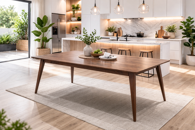 #8056 Rubberwood Dining Table
