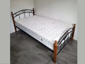 8077 Black Metal Bed Frame