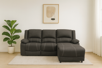 Capital 2 Seater With Chaise Sectional Electric Recliner