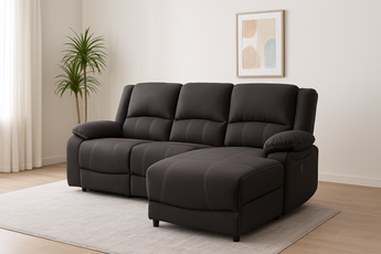 Capital 2 Seater With Chaise Sectional Electric Recliner