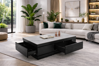 Aurelia Sintered Stone Coffee Table