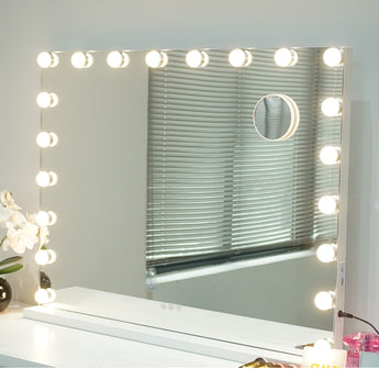 Ava 80x60 HOLLYWOOD VANITY MIRROR WITH 3 COLOR LIGHT