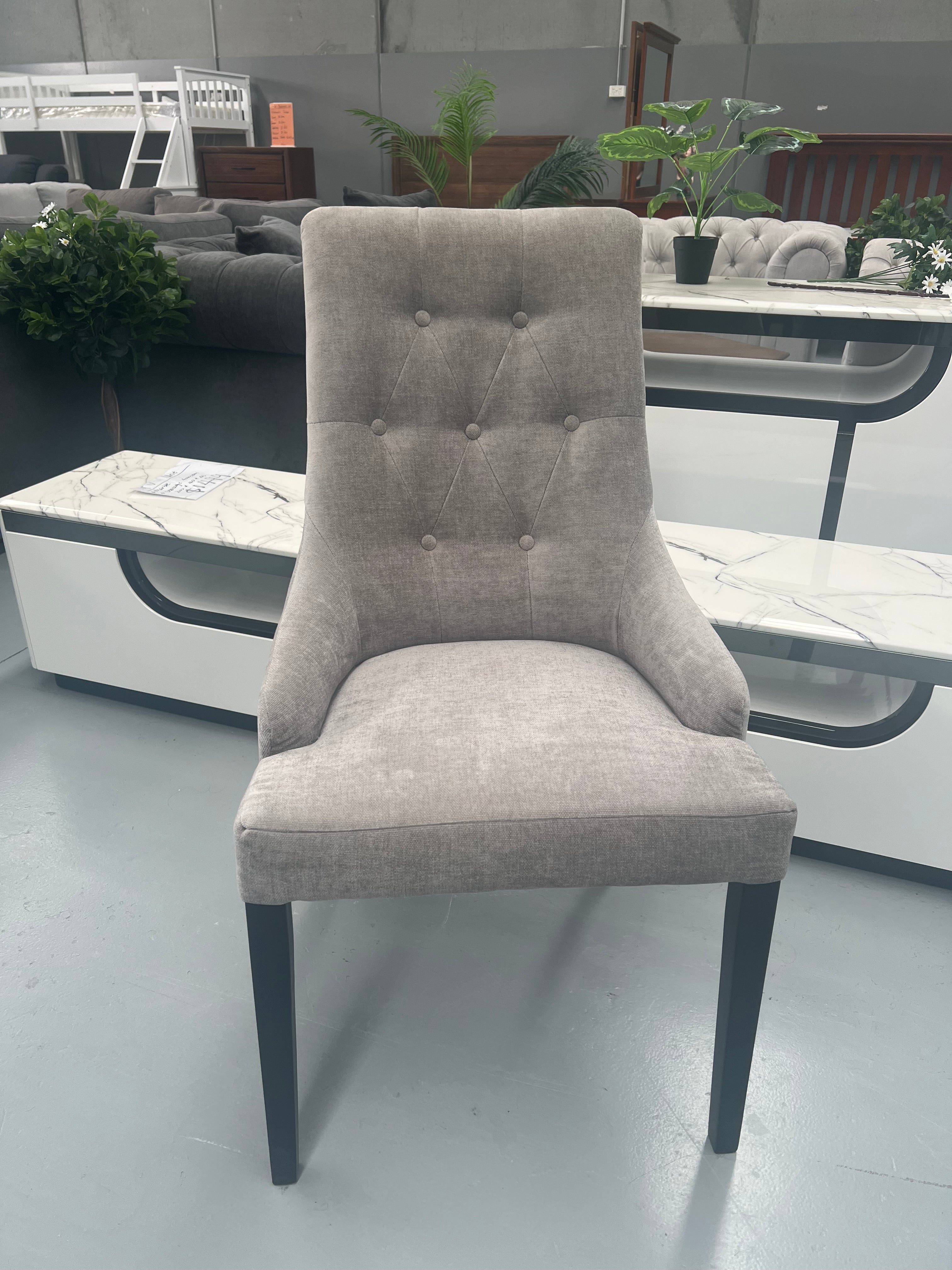 TD1431 Grey Fabric Chair