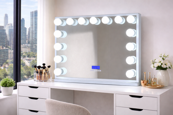 MAJESTIC HOLLYWOOD MAKEUP MIRROR WITH 14 PCS BUBLS WITH BLUETOOTH SPEAKER