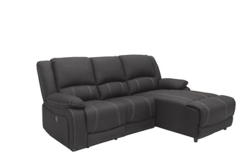 Capital 2 Seater With Chaise Sectional Electric Recliner