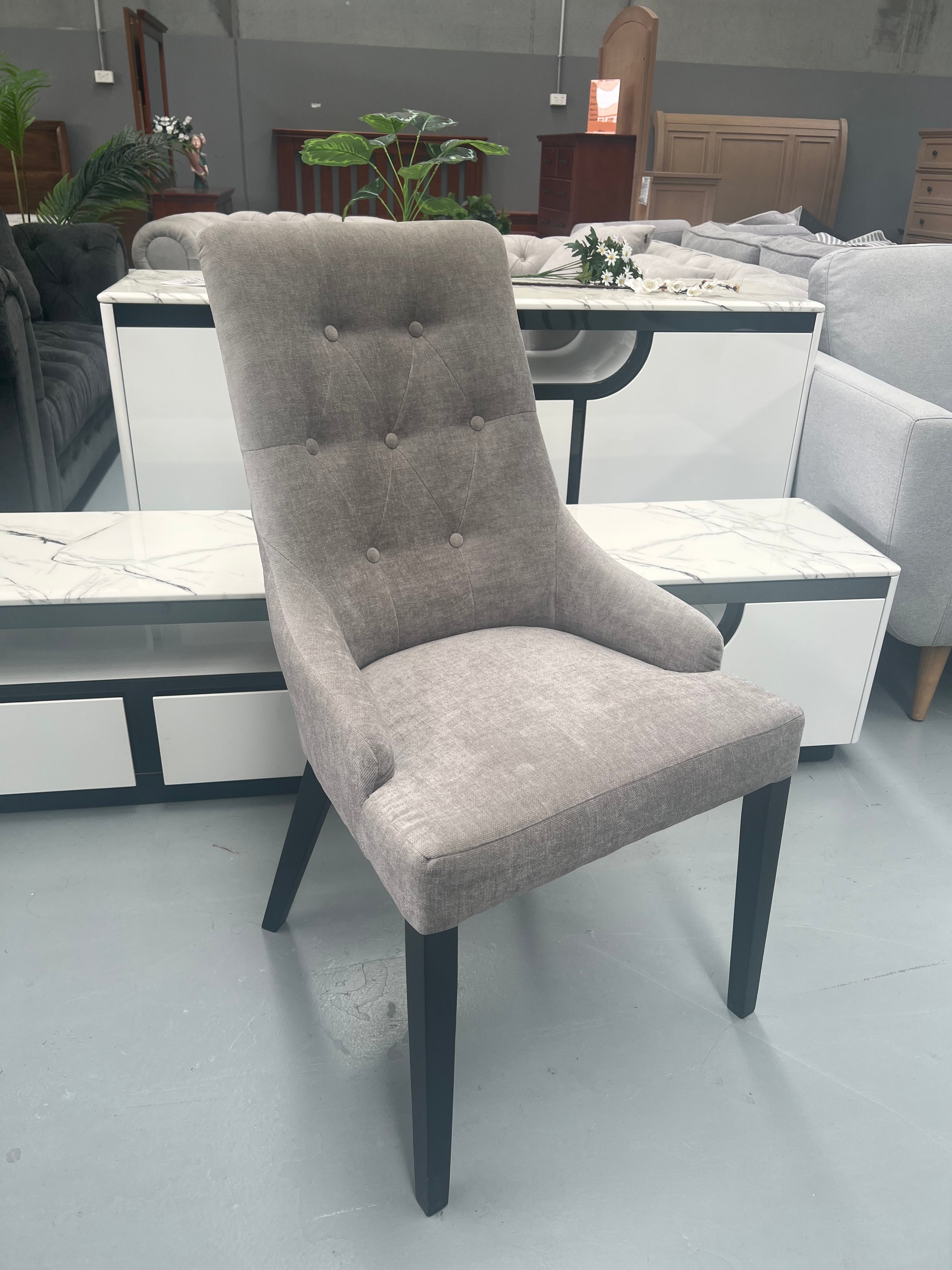 TD1431 Grey Fabric Chair