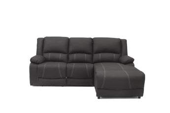 Capital 2 Seater With Chaise Sectional Electric Recliner