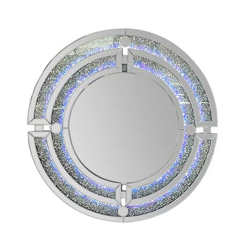 Zara Round Mirror With Remote Controlled Led Lights