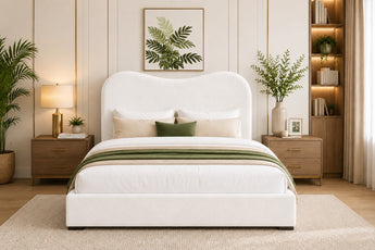 Harmony Fabric Gaslift Bed Frame