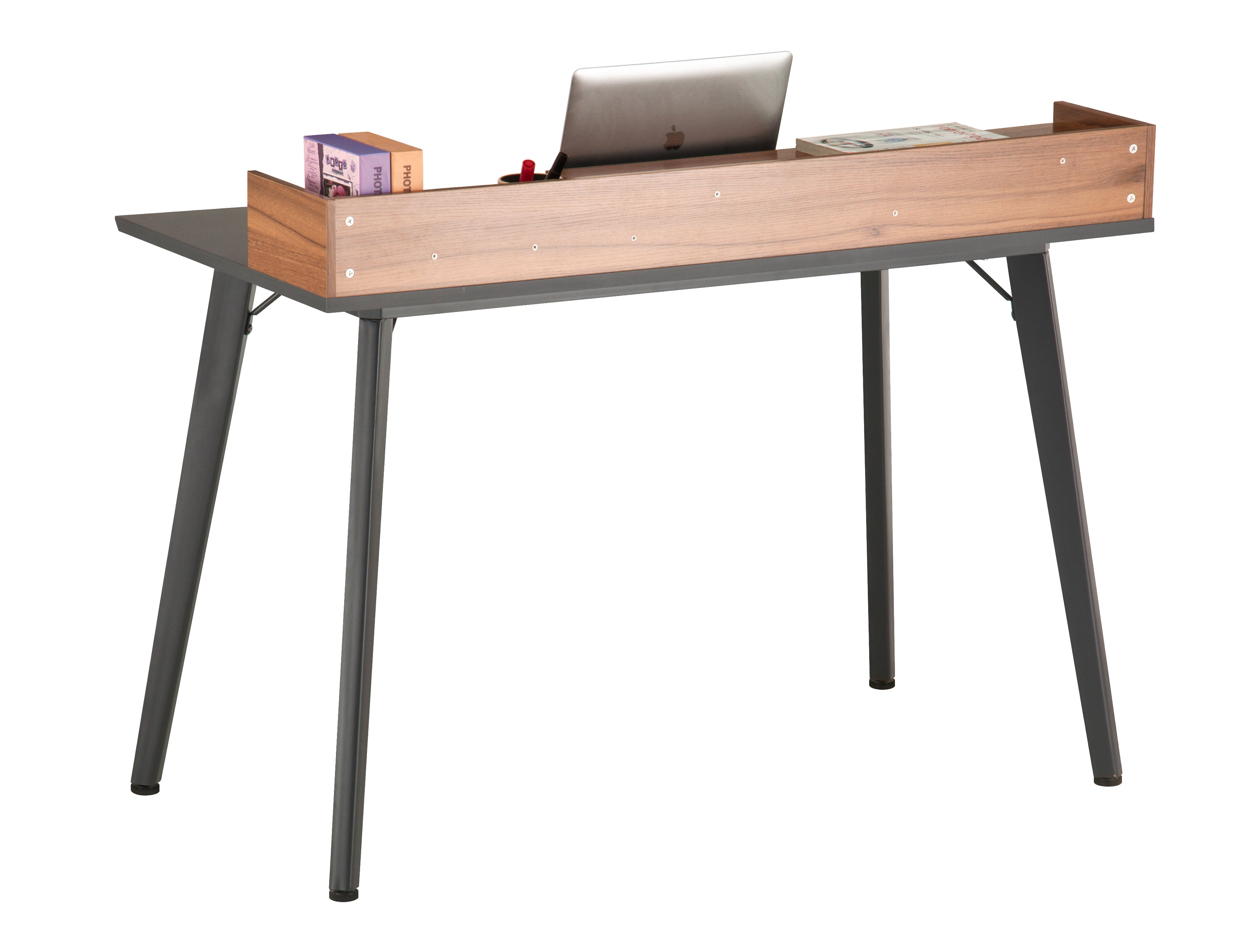 #3615 MDF STUDY TABLE 1200 CHARCOAL BLACK