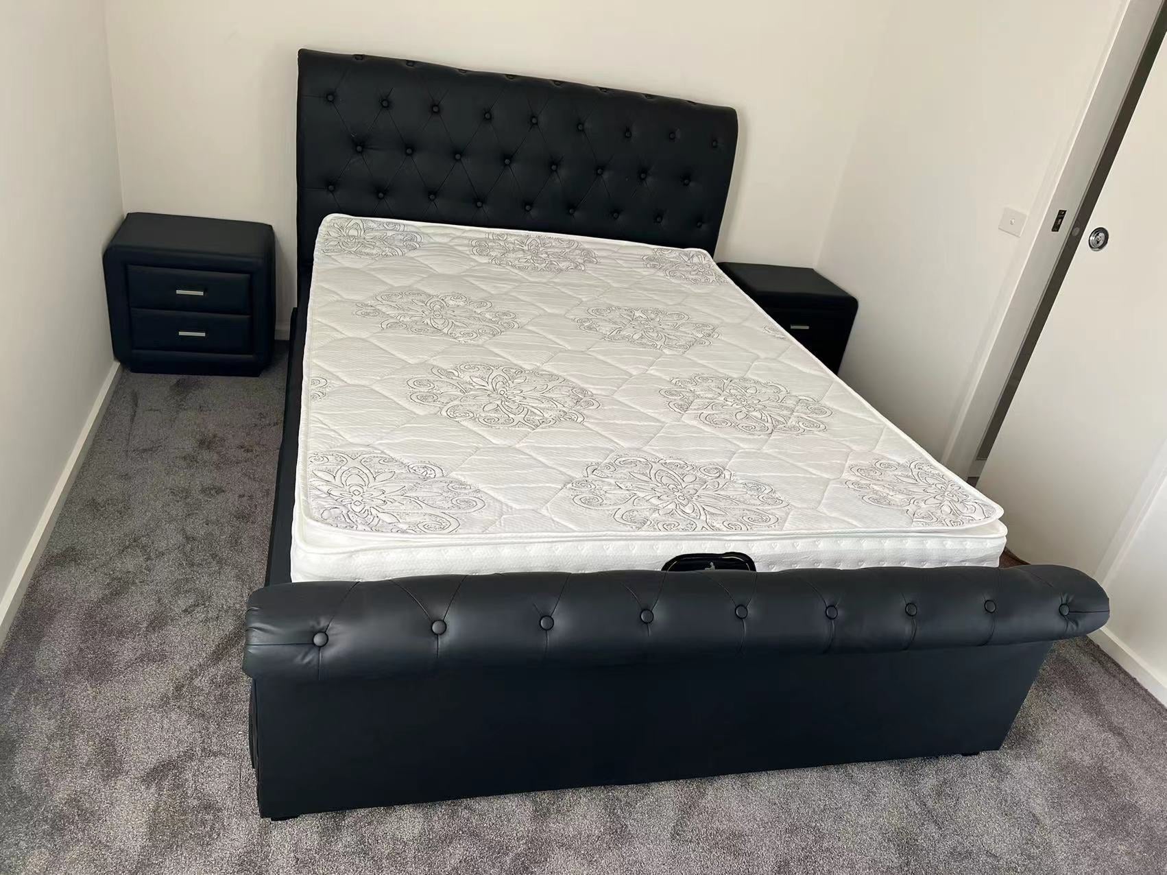 9088 PU Leather Bed Frame