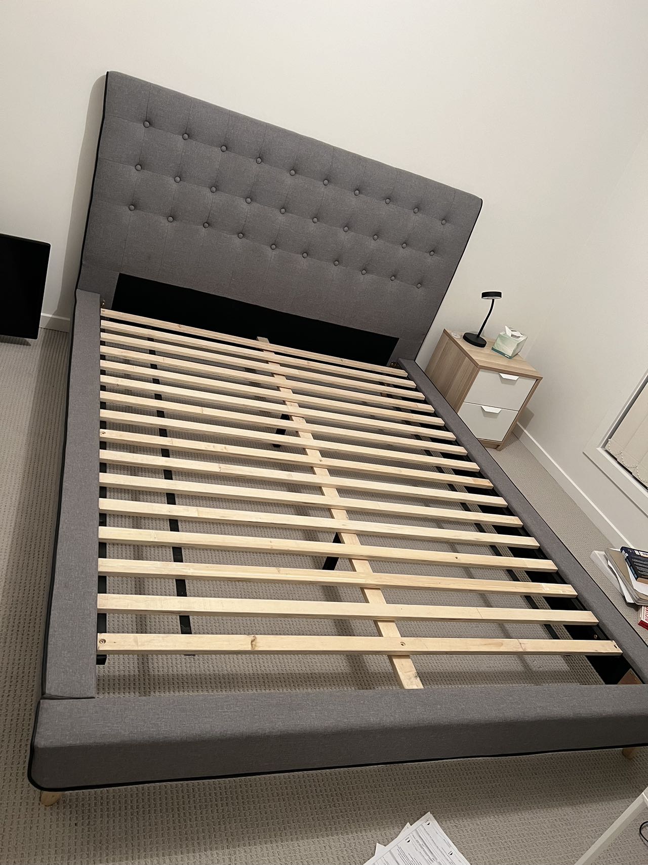 8739 Fabric Bed Frame