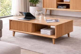 Albury Light Oak Messmate Timber Coffee Table