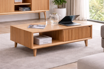 Albury Light Oak Messmate Timber Coffee Table
