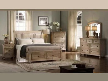 Allegra New Zealand Pine Wood Bedroom Collection