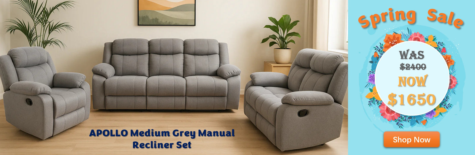 Apollo Manual Recliner