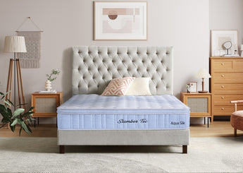 Aqua Silk Queen Mattress – Medium Firm Euro top Pocket Spring Support