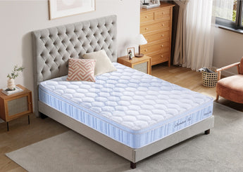 Aqua Silk Queen Mattress – Medium Firm Euro top Pocket Spring Support