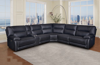 Bentleigh 5-Seater Modular Corner Electric Recliner