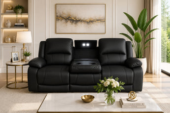 Capital Three Seater Electric Recliner Lounge Sofa