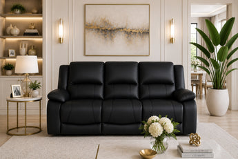 Capital Three Seater Electric Recliner Lounge Sofa