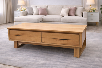 Domus Tassi Oak Timber Coffee Table