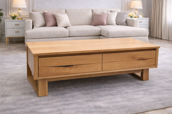 Domus Tassi Oak Timber Coffee Table