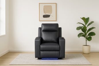 Kino Single Seater Electric Dual Motor Fabric Recliner