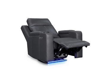 Kino Single Seater Electric Dual Motor Fabric Recliner