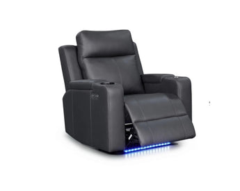 Kino Single Seater Electric Dual Motor Fabric Recliner