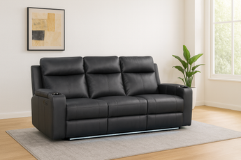 Kino 3 Seater Electric Dual Motor Fabric Recliner