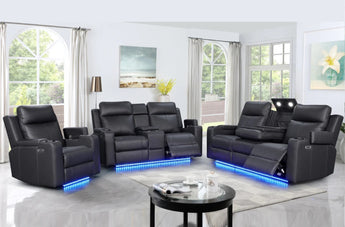 Kino 3S+2S+1S Electric Dual Motors Fabric Recliner