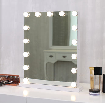 LILY-V 46x58 HOLLYWOOD VANITY MIRROR WITH 3 COLOR LIGHT