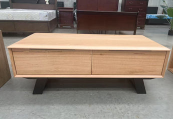 Menton Messmate Timber Veneer Coffee Table