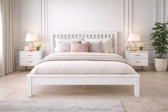 Monaco Rubber Wood Bedroom Frame