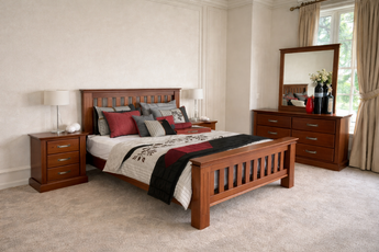 Rome New Zealand Pine Wood Bedroom Collection