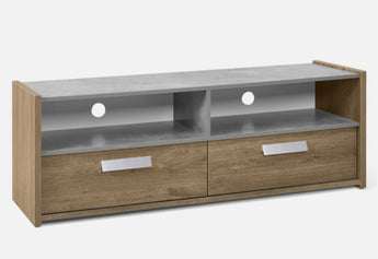 Simon MDF Oak Grey Color TV Unit