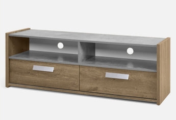 Simon MDF Oak Grey Color TV Unit