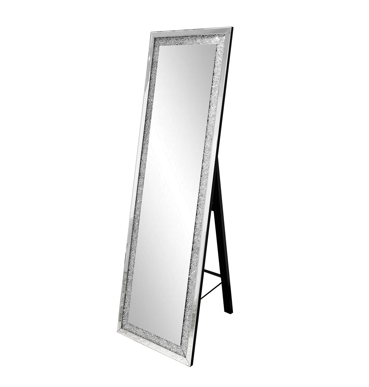 Mia Silver Standing Mirror