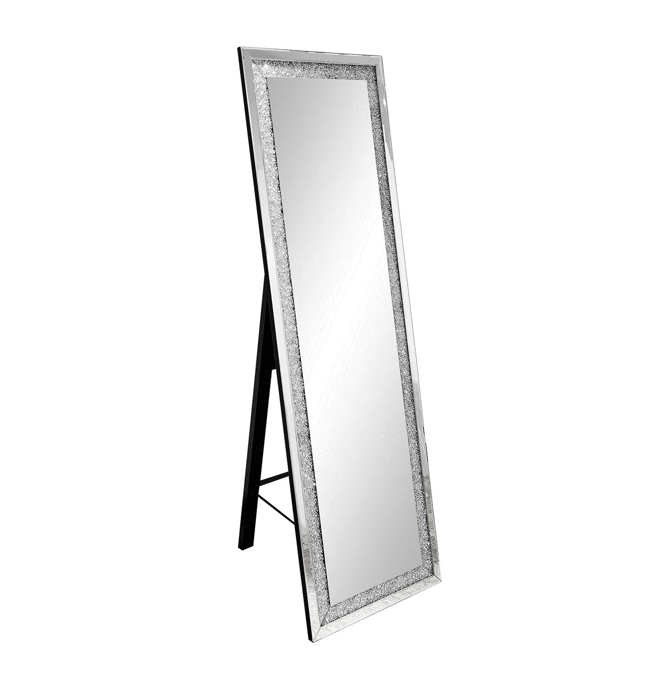 Mia Silver Standing Mirror