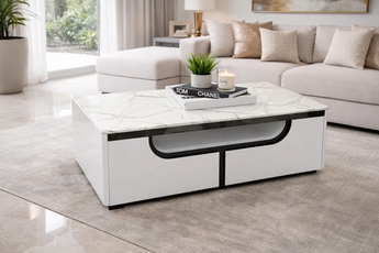 Tiffany Marble Coffee Table