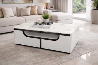 Tiffany Marble Coffee Table